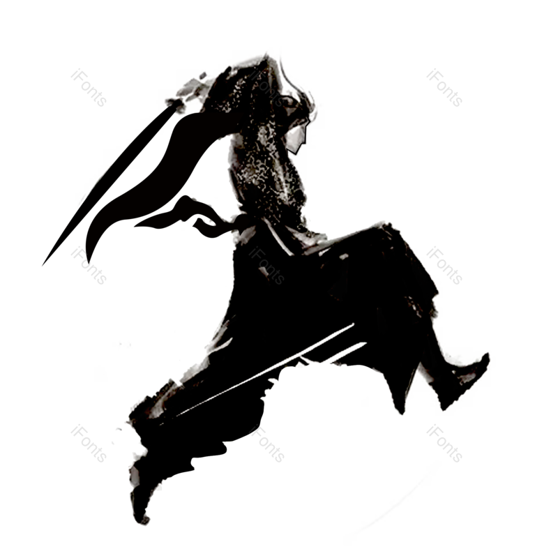 水墨图片,插画人物元素,卡通人物PNG,水墨人物免抠素材